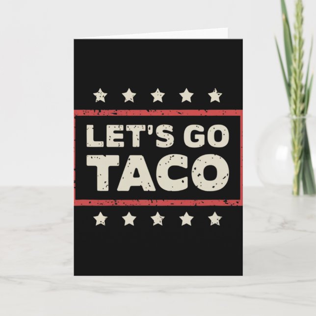 Tarjeta Vamos Taco  (Anverso)