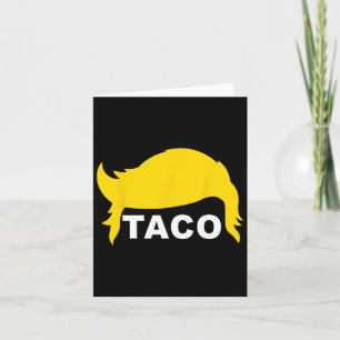 Tarjeta Vamos Taco Funny Taco Hair