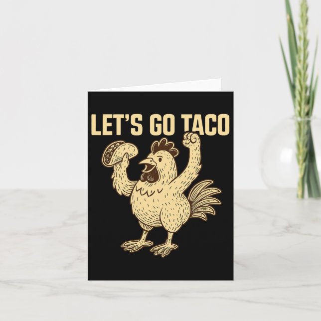 Tarjeta Vamos Taco Meme1 (Anverso)