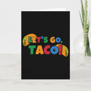 Tarjeta Vamos Taco' Pollo Trump Arancel 1