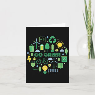 Tarjeta Vamos Verde - Sostenibilidad, Protección del Clima