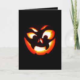 Tarjeta Vampire Jack-O-Lantern