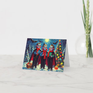 Tarjeta Vampiro Caroling