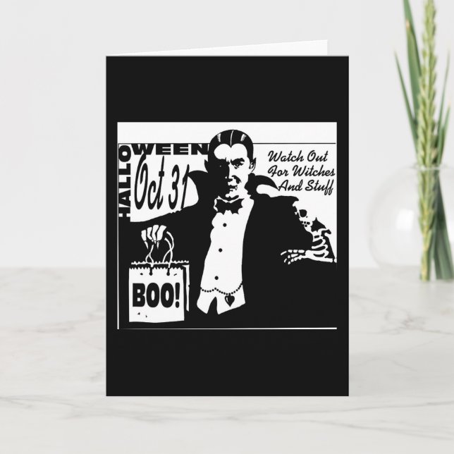 Tarjeta Vampiro de Drácula (Anverso)