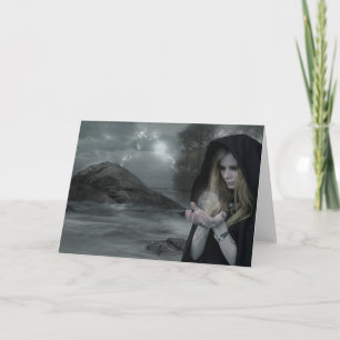 Tarjeta Vampiro y brujería