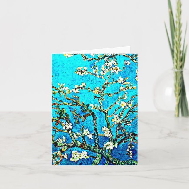 Tarjeta Van Gogh - Almond Blossom (Anverso)
