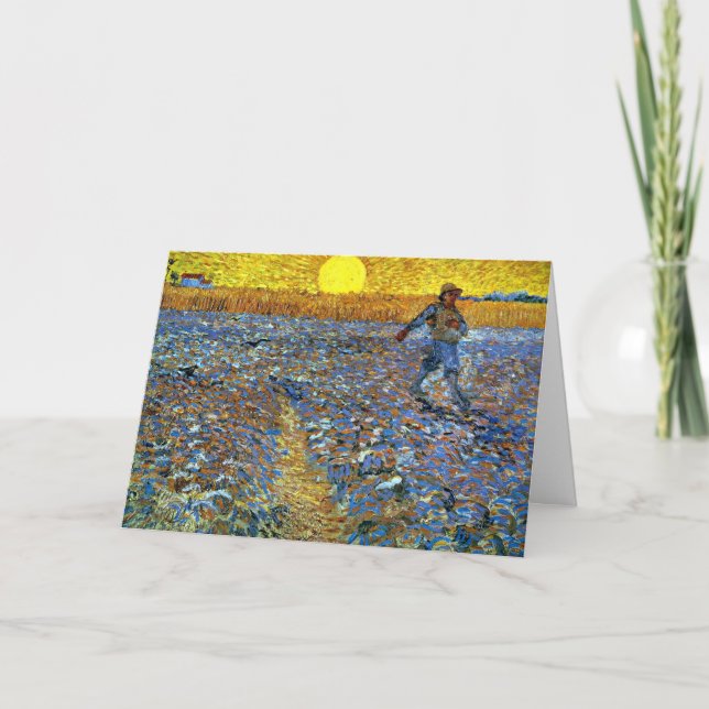 Tarjeta Van Gogh - La Ducha (Anverso)