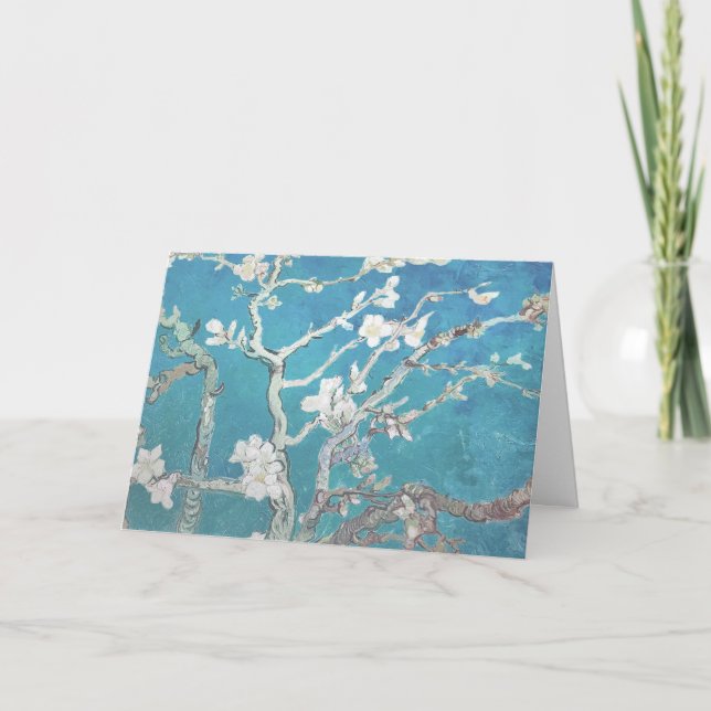 Tarjeta Van Gogh Pintura Almond Blossom (Anverso)