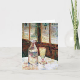 Tarjeta Van Gogh Still Life Absinthe Bella Artes