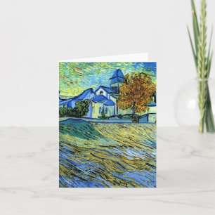 Tarjeta Van Gogh - Vista de la Iglesia de San Pablo