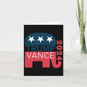 Tarjeta Vance 2024 Presidente Vota Maga De Elecciones En E