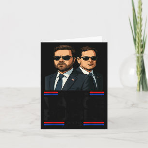 Tarjeta Vance Rubio 2028 J D Vance Marco Rubio Presidente 