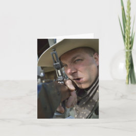 Tarjeta Vaquero Notecard