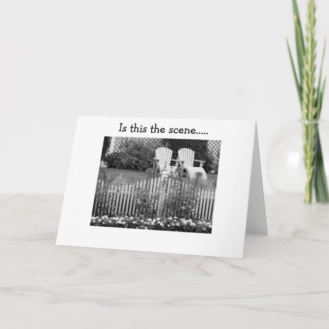 TARJETA ¿VAS A ROCK-O ROCK/ROLL EN TU "40"? (Anverso)