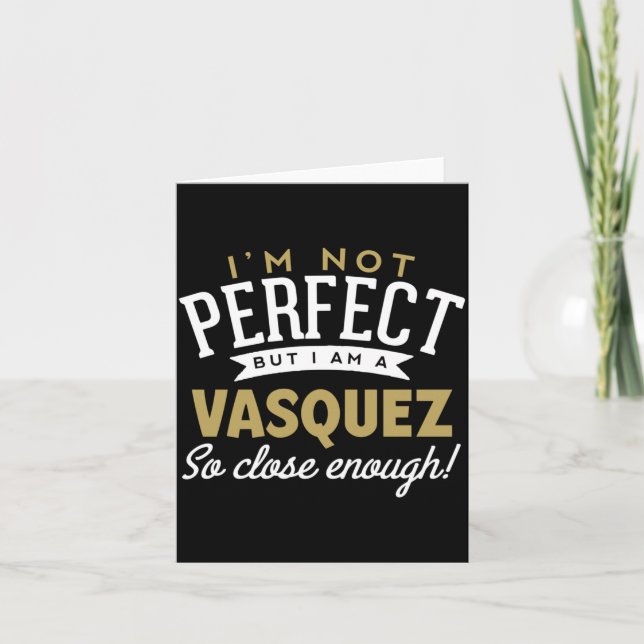 Tarjeta Vasquez (Anverso)