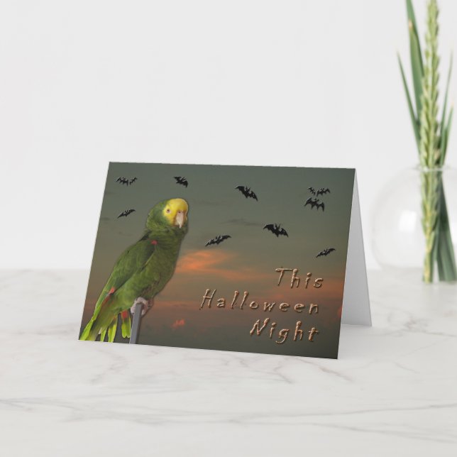 Tarjeta Vaya extravagantemente (Anverso)