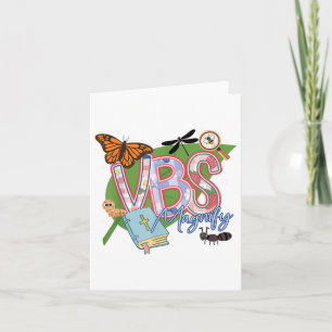 Tarjeta Vbs 2025 Magnificación de los insectos más pequeño