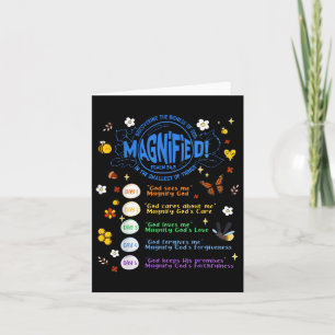 Tarjeta Vbs 2025 Magnified Pequeños Insectos Adventure Vbs