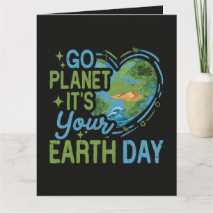 Tarjeta Ve Planeta Es Tu Día de la Tierra
