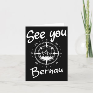 Tarjeta Vea Usted Senderismo Bernau Alemania Vacaciones Sk