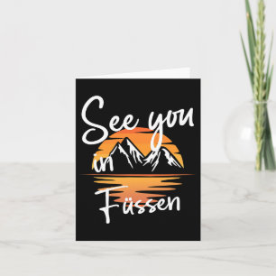 Tarjeta Véalo En Füssen Alemania Vacation Ski