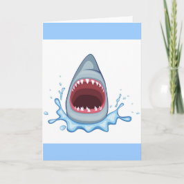 Tarjeta vectorstock_383155 Personalizado Dientes tiburones
