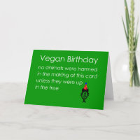 Vegan Birthday, un divertido poema de cumpleaños f