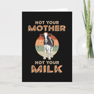 Tarjeta Veganism Veggie Animal Rights Vegan Funny Gift