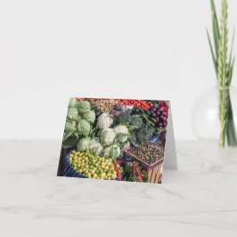 Tarjeta Vegetales