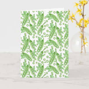 Tarjeta Vegetales Peas