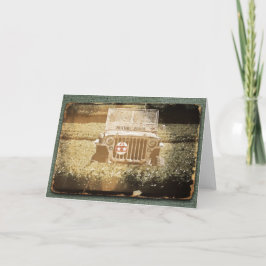 Tarjeta Vehículo de transporte militar