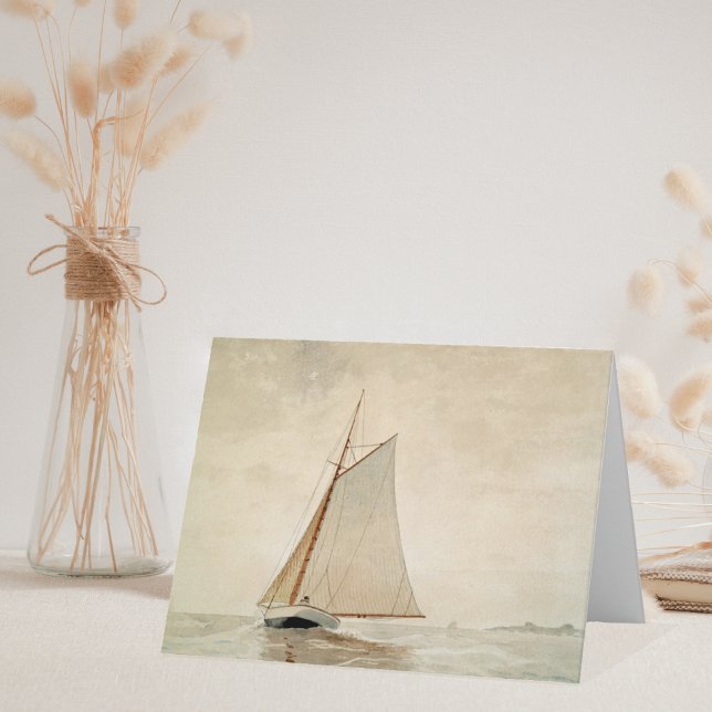 Tarjeta Vela de Gloucester Winslow Homer Note (Subido por el creador)