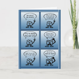 Tarjeta Vela Lecciones Graciosa Saludo Personalizado
