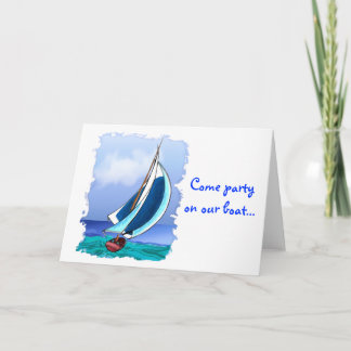 Tarjeta Vela lejos