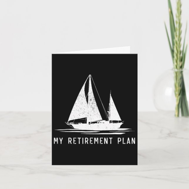 Tarjeta Vela: Papá, mi plan de retiro (Anverso)