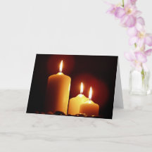 Velas lisas con un resplandor rojizo, pacífico