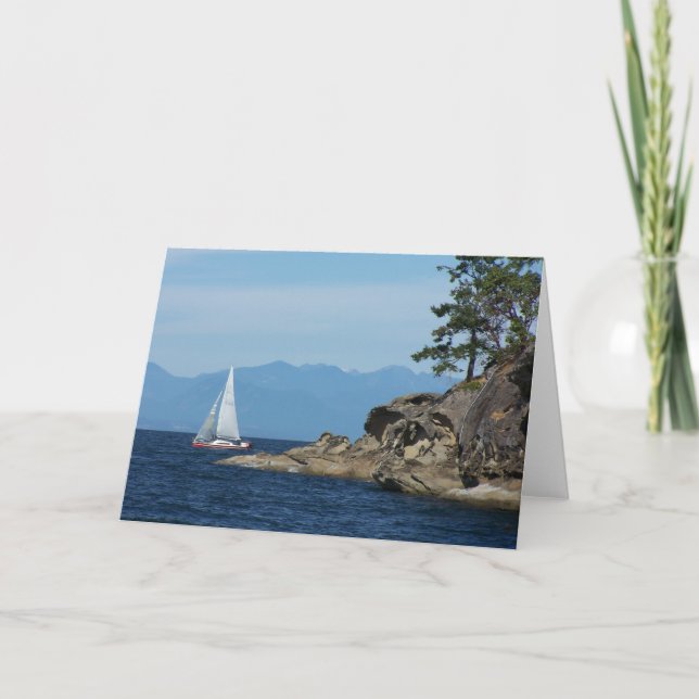 Tarjeta velero (Anverso)