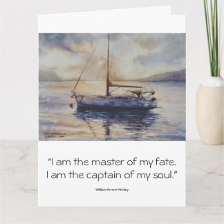 Tarjeta velero pintado EVE