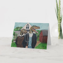 Tarjeta Velociraptor Gothic