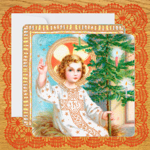 Tarjeta Ven, Ven, Emmanuel (Detalle) Cuadrado de Adviento