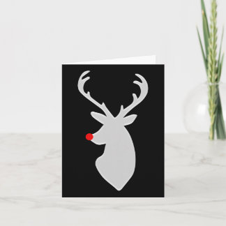 Tarjeta Venado de cadera con regalo de Navidades de la nar