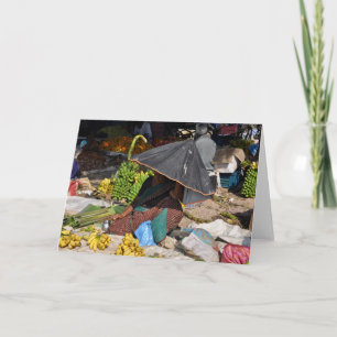 Tarjeta Vendedor de frutas, Tamil Nadu