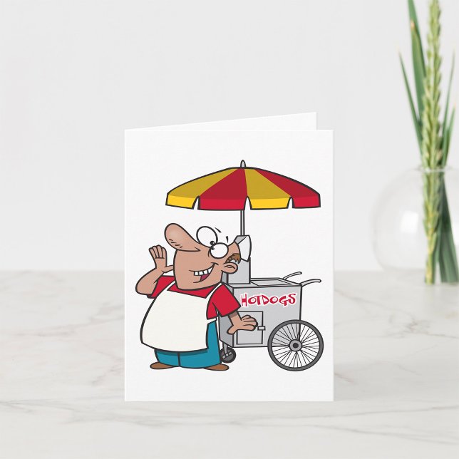 Tarjeta Vendedor de perros calientes (Subido por el creador)