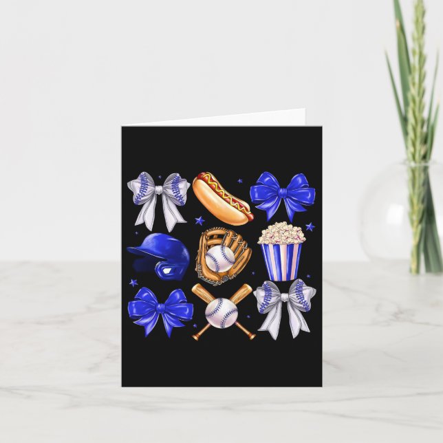 Tarjeta Vender Coquette Bow Vender Mamá Vender Mamá Día de (Anverso)