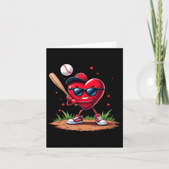 Tarjeta Vender El día de San Valentín Funny Heart Diseño V (Anverso)