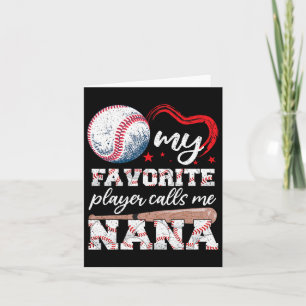 Tarjeta Vender la abuela mi jugador favorito me llama Nana