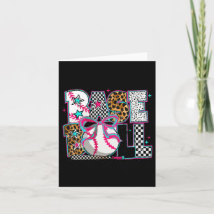 Tarjeta Vender Mama Coquette Bow Game Day Vender Mamá 1