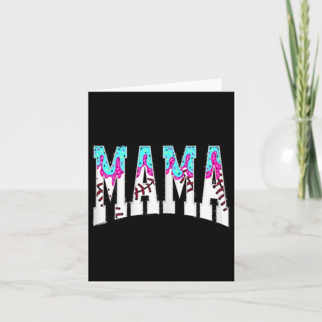 Tarjeta Vender Mama Coquette Bow Game Day Vender Mamá 7 (Anverso)