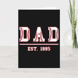 Tarjeta Vender Papá Est. 1995 Suave Día del Padre Cumpleañ