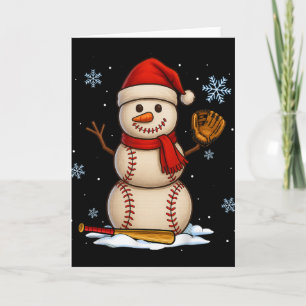 Tarjeta Vender Papá Noel Feliz Navidad Deportes Navideños
